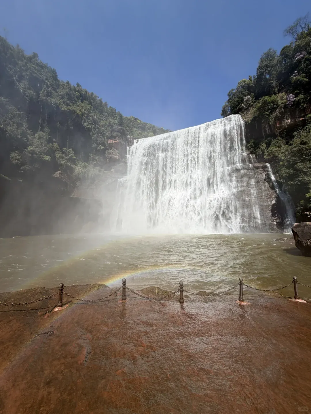 Walk Up to the Waterfall and Feel the Spray
