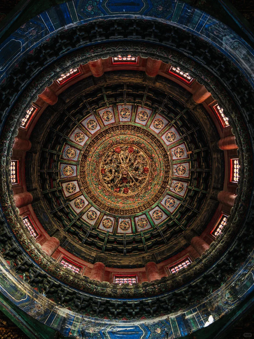 Ceiling Caisson Photography